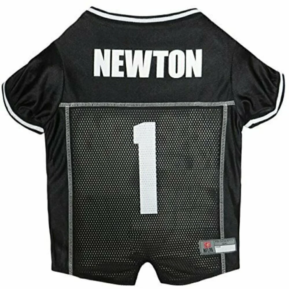 Cam Newton Mesh Dog & Cat Jersey, Small